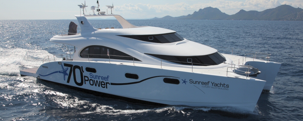 Sunreef 70 power catamaran