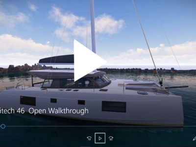 NEW Nautitech 46 Open Walkthrough Video