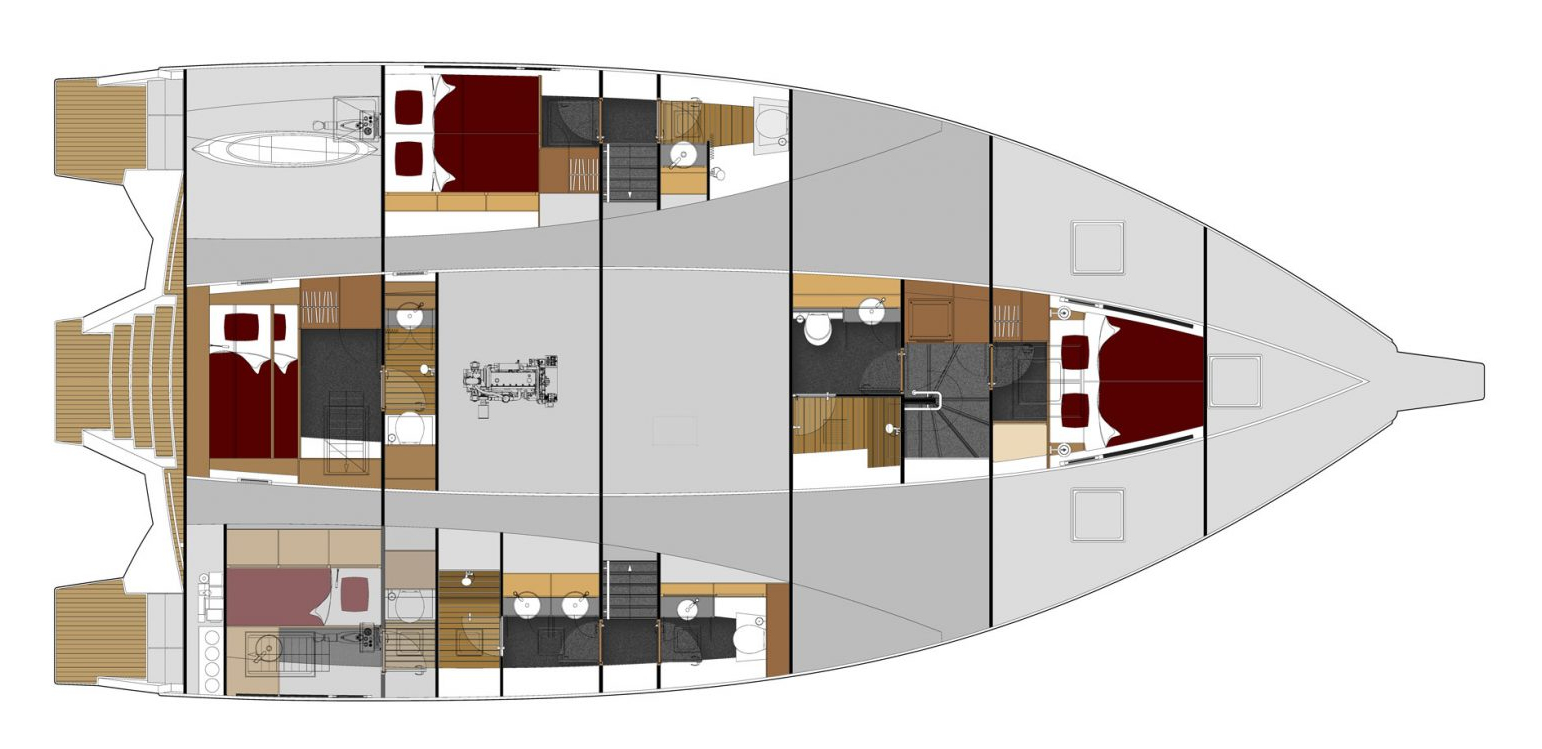 Leen 56 Trimaran Motor Yacht Multihull (2)