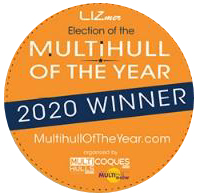 Neel 47 trimaran Multihull of the Year 2020 Winner