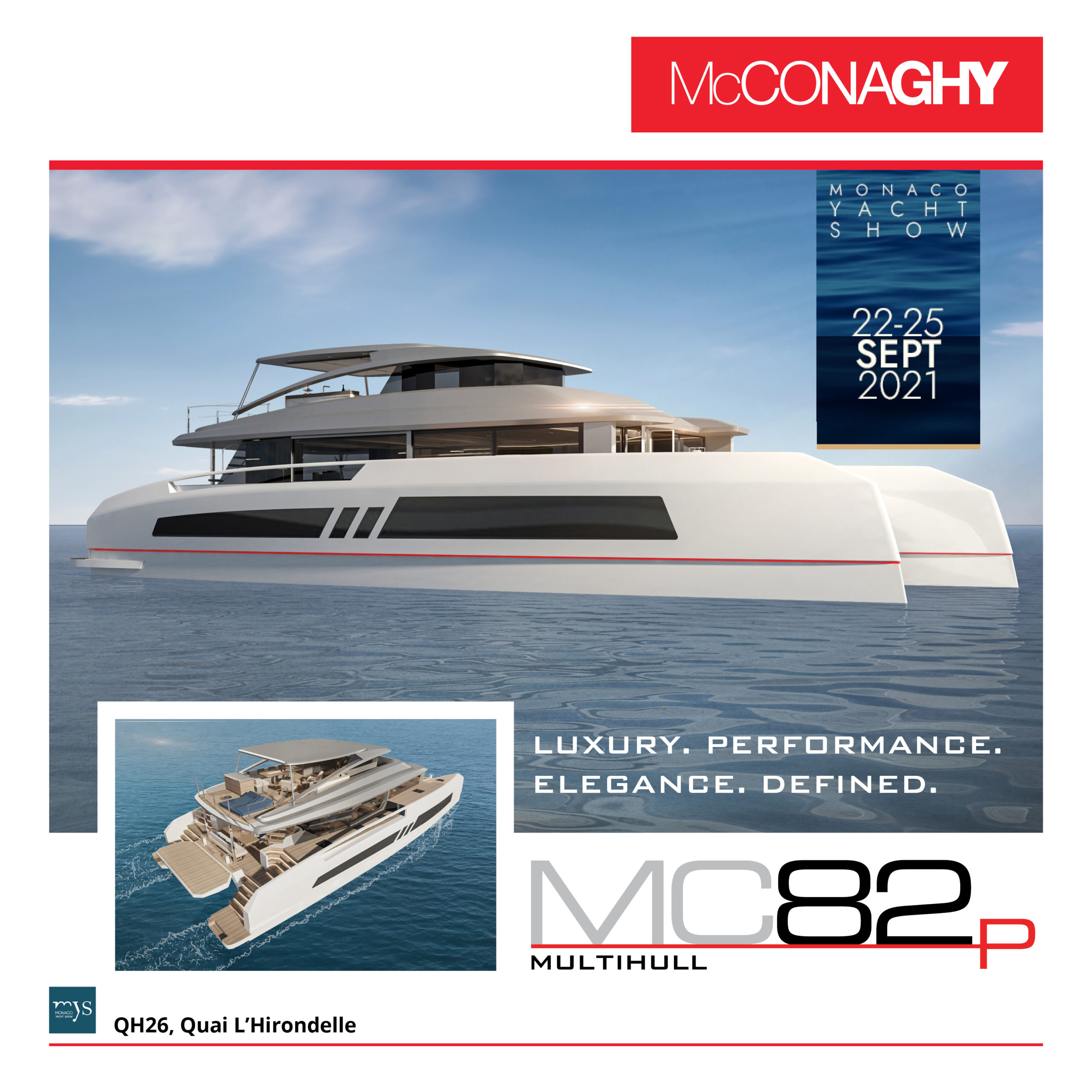 mcconaghy power catamaran