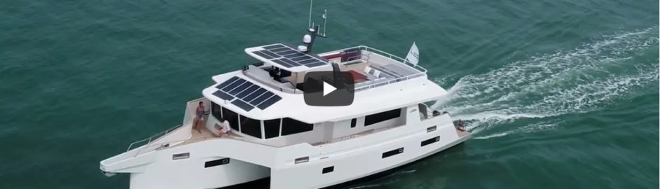 LEEN 72 trimaran power yacht video