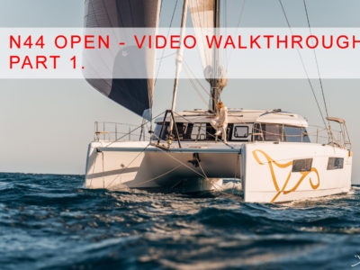 NAUTITECH 44 Open catamaran - Part 1. video walkthrough