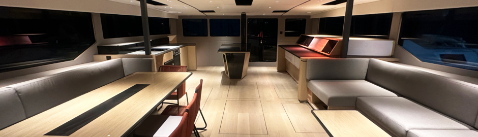 McConaghy 75 catamaran Interior