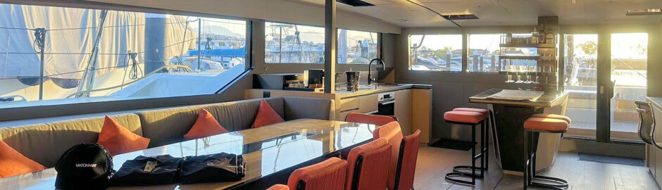 McConaghy 75 catamaran interior