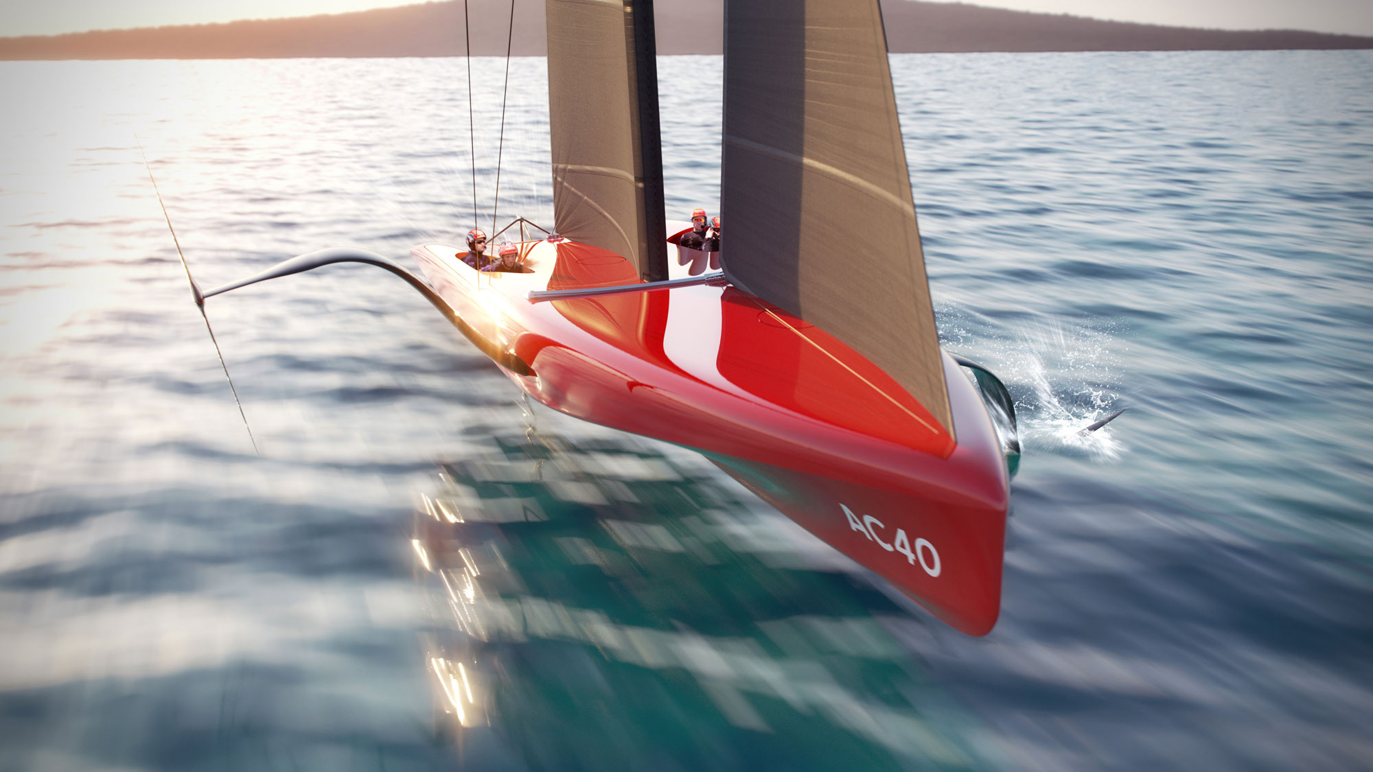 AC40 McConaghy Americas Cup Yacht