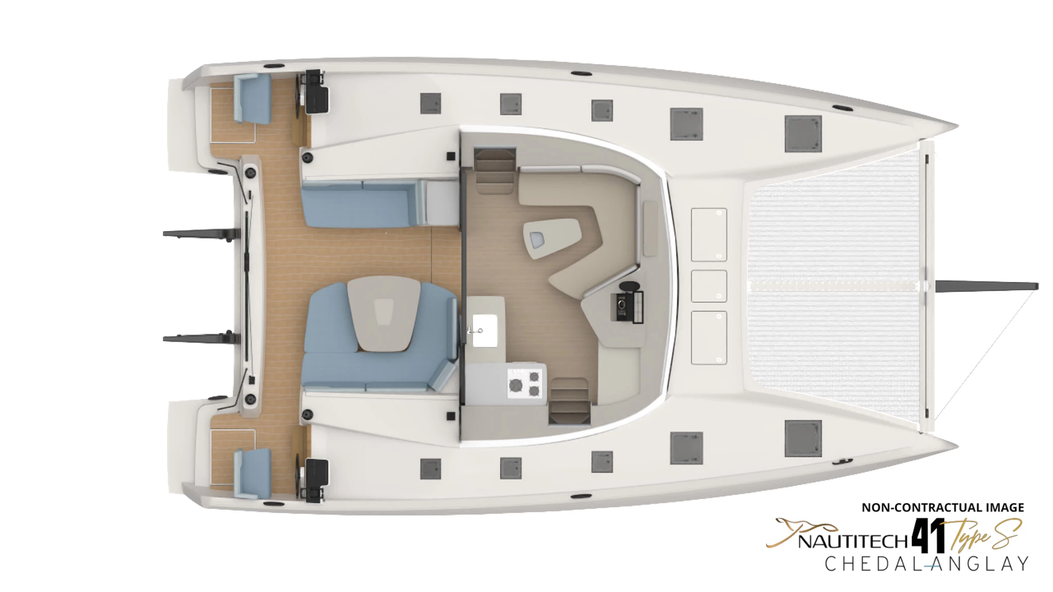 new Nautitech 41 Type S multihull