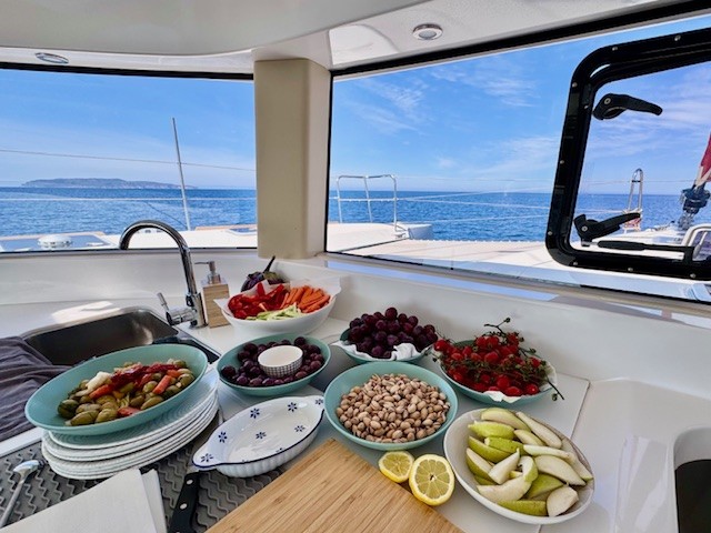 charter a multihull sail the Egadi Islands