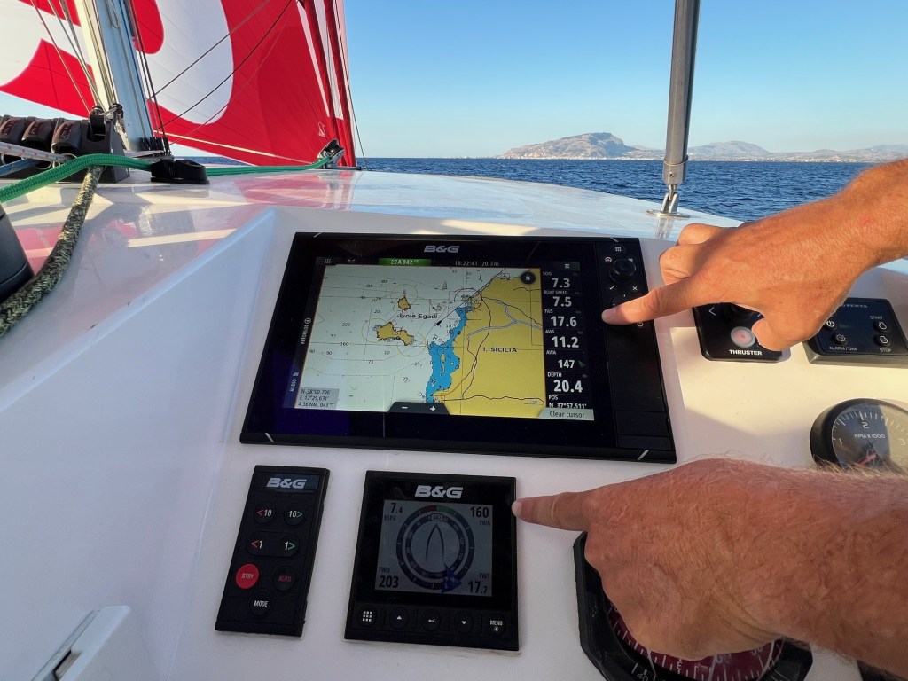 OneSail IFS Furling FFR sail on NEEL multihull