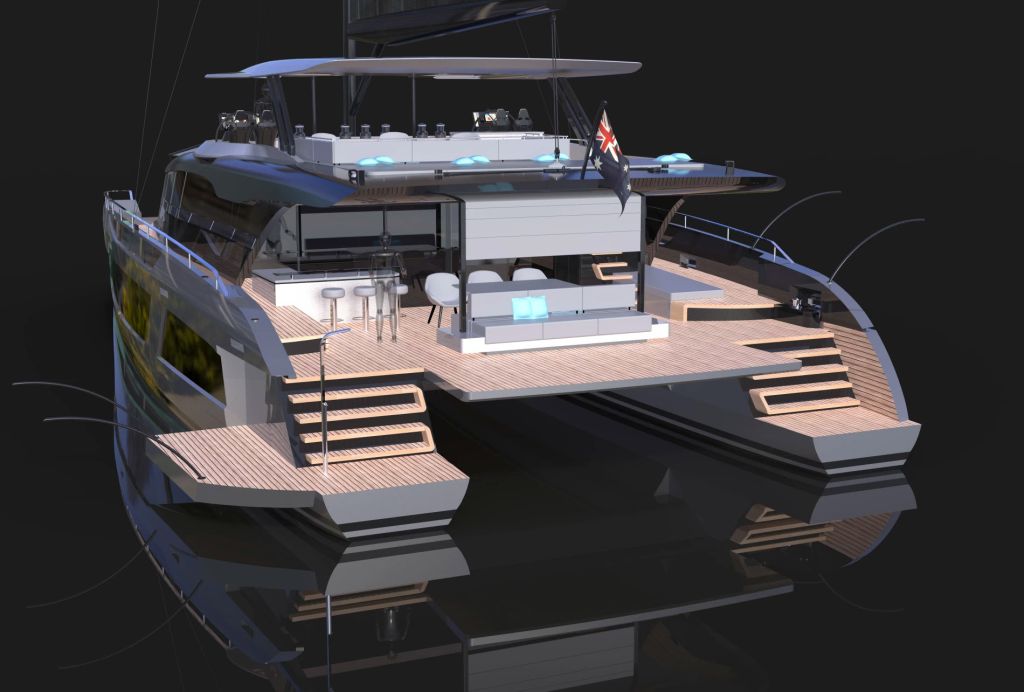 McConaghy 80 luxury sailing multihull SAPPHIRE Series
