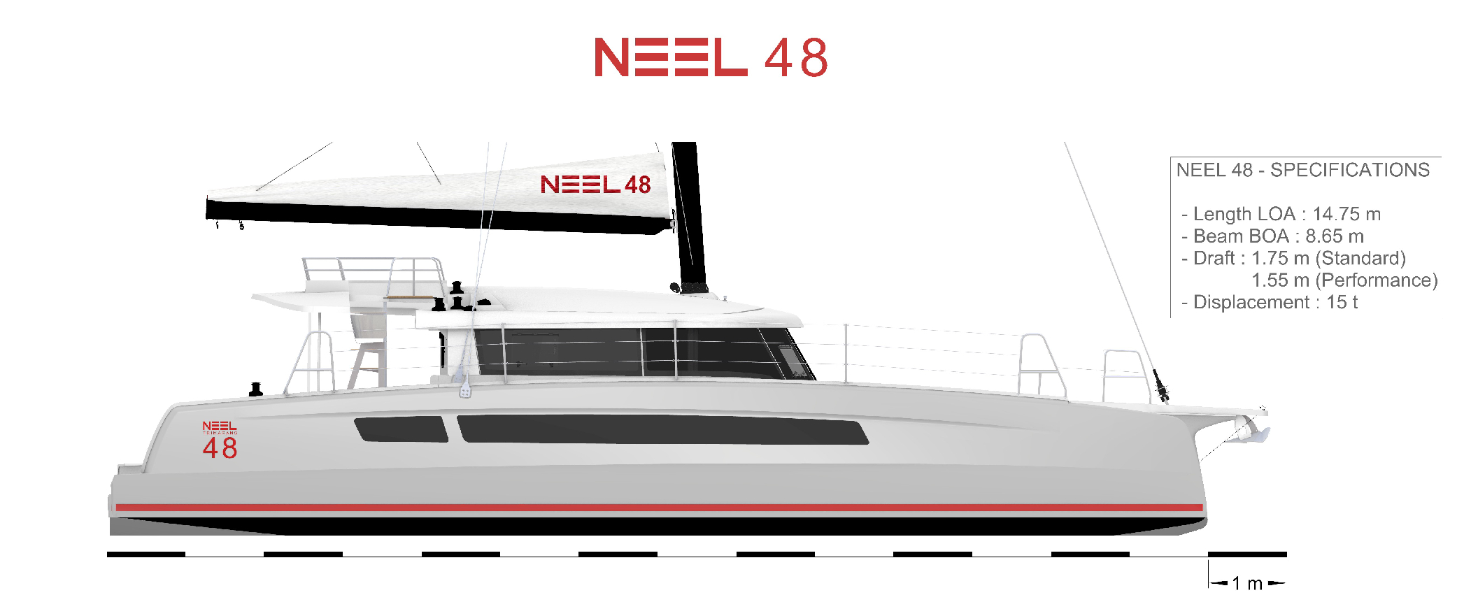 NEEL 48 sailing multihull