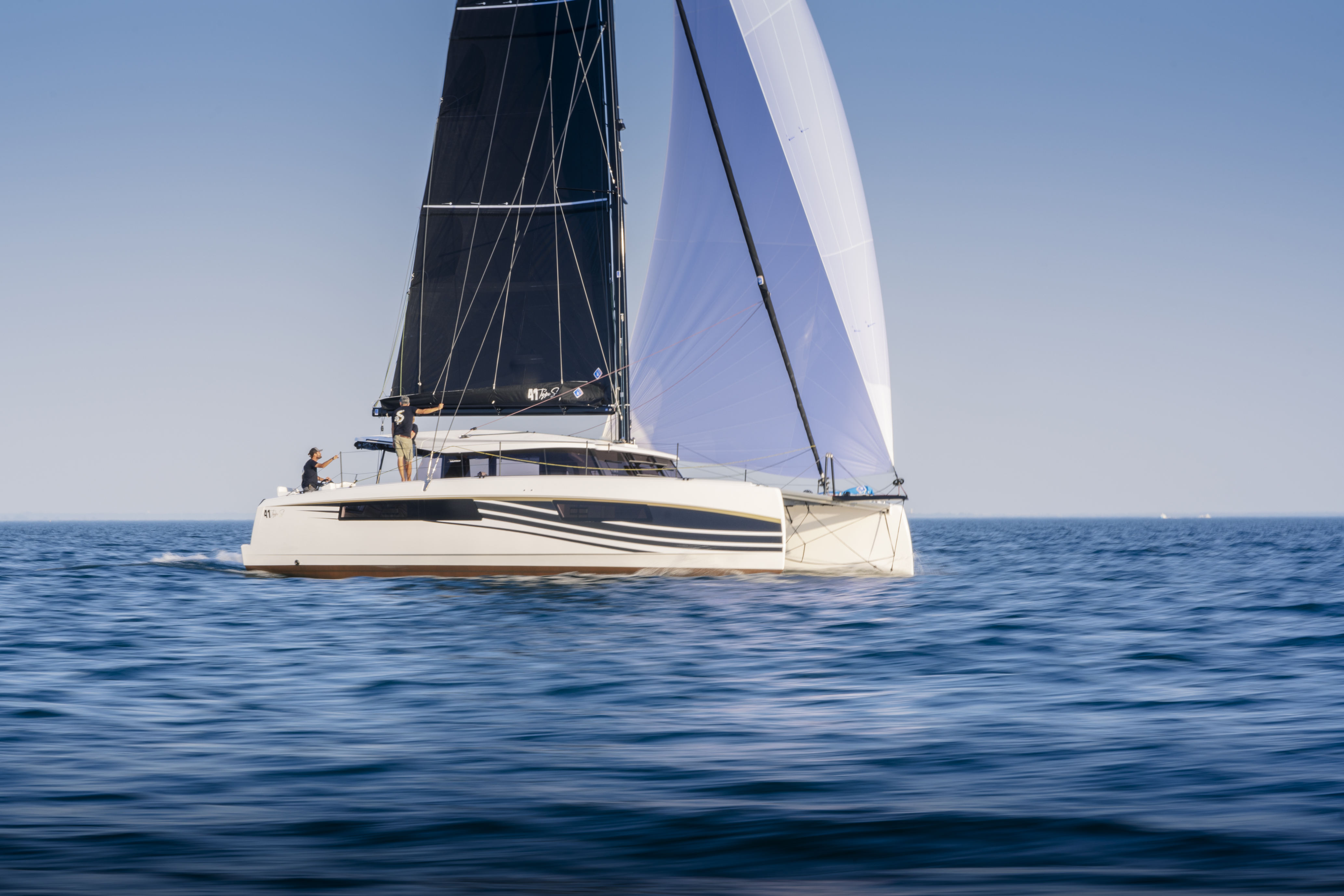 new Nautitech 41 sailing multihull
